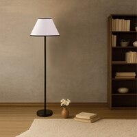 Devansh Wood Floor Lamp
