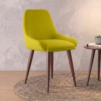 Rickman Fabric Accent Chair in Lime Green Colour