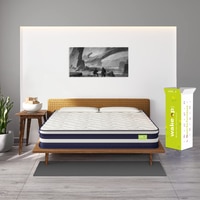 Smarttech Pillowtop Hybrid Pocket Spring Mattress (84 x 48 in, 12 Inches)