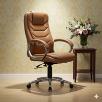 Smart Executive Chair In Peach Colour