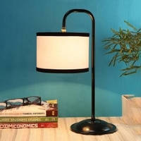 Gemma Multi cotton Shade Iron Table Lamp