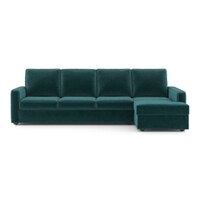 Apollo Sofa (Colour : Malibu, Cushion : Soft, Back Type : High Back, Seating Capacity : Right Aligned 3 Seater + Right Aligned Chaise)