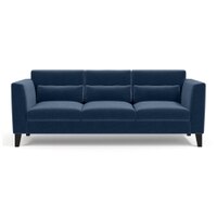 Lewis Sofa Set (Colour : Lapis Blue, Cushion : Soft, Seater : 3+2+1)