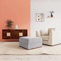 Royse Ottoman Color in Grey