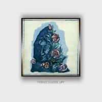 Folk Canvas Wall Prints Canvas Wall Prints Set of 2 Multicolor Matte