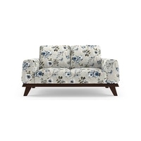 Granada Luxe 2 Seater Fabric Sofa in Adrian Velvet Colour