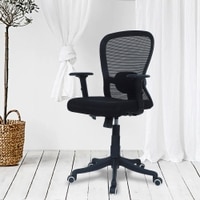 Codmeat Mid Back Ergonomic Chair in Black Colour