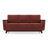 Corby Sofa Set (Colour : Dark Coral , Seater : 3+2+1+1)
