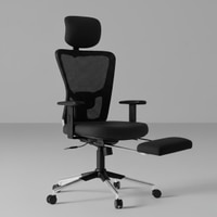 Kepler Brooks Zeus Pro Premium Office Chair in Black Colour