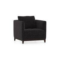 Florence Premium 1 Seater Fabric Sofa in Graphite Grey Colour