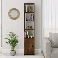 Barnia Engineered Wood Bookshelf In Brown Maple Finish