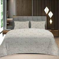 Threads Silky Touch Premium Queen Size Flat Bedsheet 254 x 230 cms