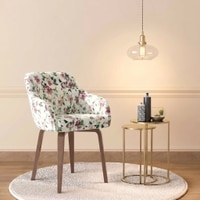 Rochelle Lounge Chair in Clara Velvet Colour