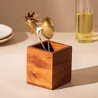 Wooden Spoon And Fork Holder
