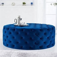 Telico Ottoman Color in Navy Blue