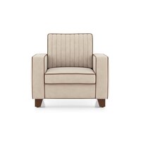 Apollo Neo Sofa (Colour : Classic Beige, Seating Capacity : 1 Seater, Cushion Type : Hard, Back Height : Regular Back)