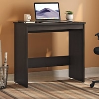 Kevin Engineered Wood Study Table in Dark Wenge Finish