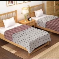 Soft,Luxurious, All Season, Reversible & Cozy  Single Bed Comforter
