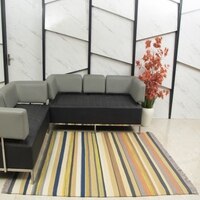 StripAJ Dhurrie 5 X 7