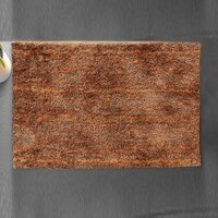 Kamilah Brown Solid Natural Fiber 23x15 inches Anti-Skid Bath Mat