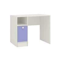 Sonoma Kids Study Desk with Shuttered Cabinet and Open Shelf in Persian Lilac Colour