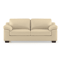 Esquel 3 Seater Leatherette Sofa in Cream Colour
