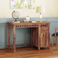 Fidora Study Table Finish - Teak