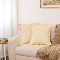 Ginger Set Of 2 Cushion Covers With Beige Colour