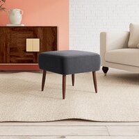 Billie Ottoman Color in Black