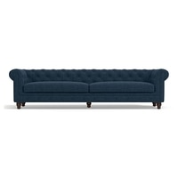 Winchester Sofa Set (Colour : Indigo Blue , Seater : 4+2+1+1)