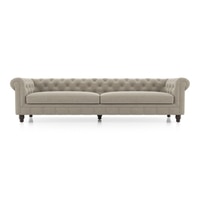 Winchester Essential 4 Seater Fabric Sofa In Oyster Beige