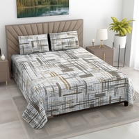 Threads Luxury Pure Cotton Super King Size bedsheets 275 x275