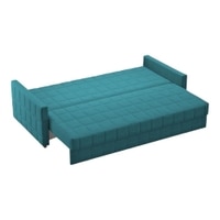 Alta 3 Seater Fold Out Sofa Cum Bed In T Blue Colour