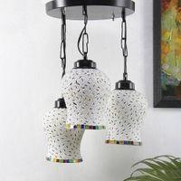 Kylan Multicolour Glass Cluster Hanging Light