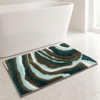 Luxe Home Super Soft Canada MultiWaves mat (40x60 cm) - Pack of 1