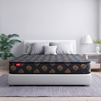 KURLON Easystar Mattress 4 inch Double PU Foam Mattress (L x W: 75 inch x 48 inch)