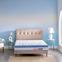 Strength Plus - Doctor Recommended 5 Zone Dual Density Orthopedic Support layer High Density Coir Memory Foam Mattress (78 x 48 in, 8 Inches)