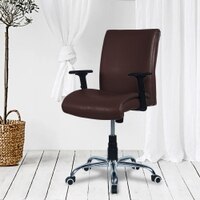 Teaauras High Back Executive Chair in Brown Colour