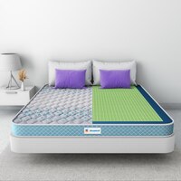 Sleepwell Pro Grid Mattress 5 inch Queen Convoluted Foam Mattress (L x W: 78 inch x 66 inch)