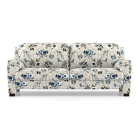 Farina Luxe 3 Seater Fabric Sofa in Adrian Velvet Colour