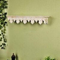 Grover Solid Wood Wall Shelf