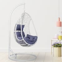 Premium Nike Single Seater Spyder Outdoor Swing Chair Grey