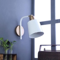 Two-Way White Metal Wall Light