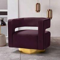 Alson Accent Chair in Purple Colour