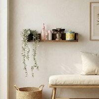 Jean Wooden Wall Shelf Organiser