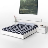 High Quality Cotton Double bed Fitted Bedsheets 275cmsx 235 cms ( Pillows 46 x 49 cms)