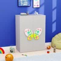 Fly Away Cabinet Storage In Light Grey Colour