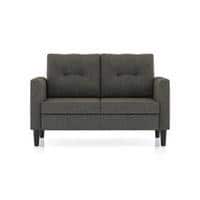 Winston 2 Seater Fabric Sofa (Slate Grey)