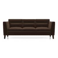 Lewis Sofa Set (Colour : Dark Earth, Cushion : Hard, Seater : 3+2+1)