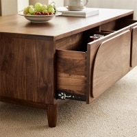 All solid wood fashion coffee table